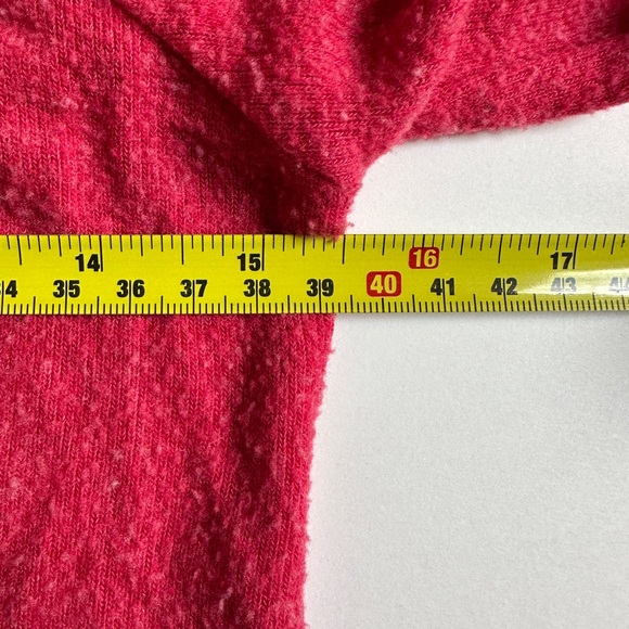 Chaser Ruffle Sleeve Ultra Cozy Red Sweatshirt size 10-12 - Picture 7 of 8